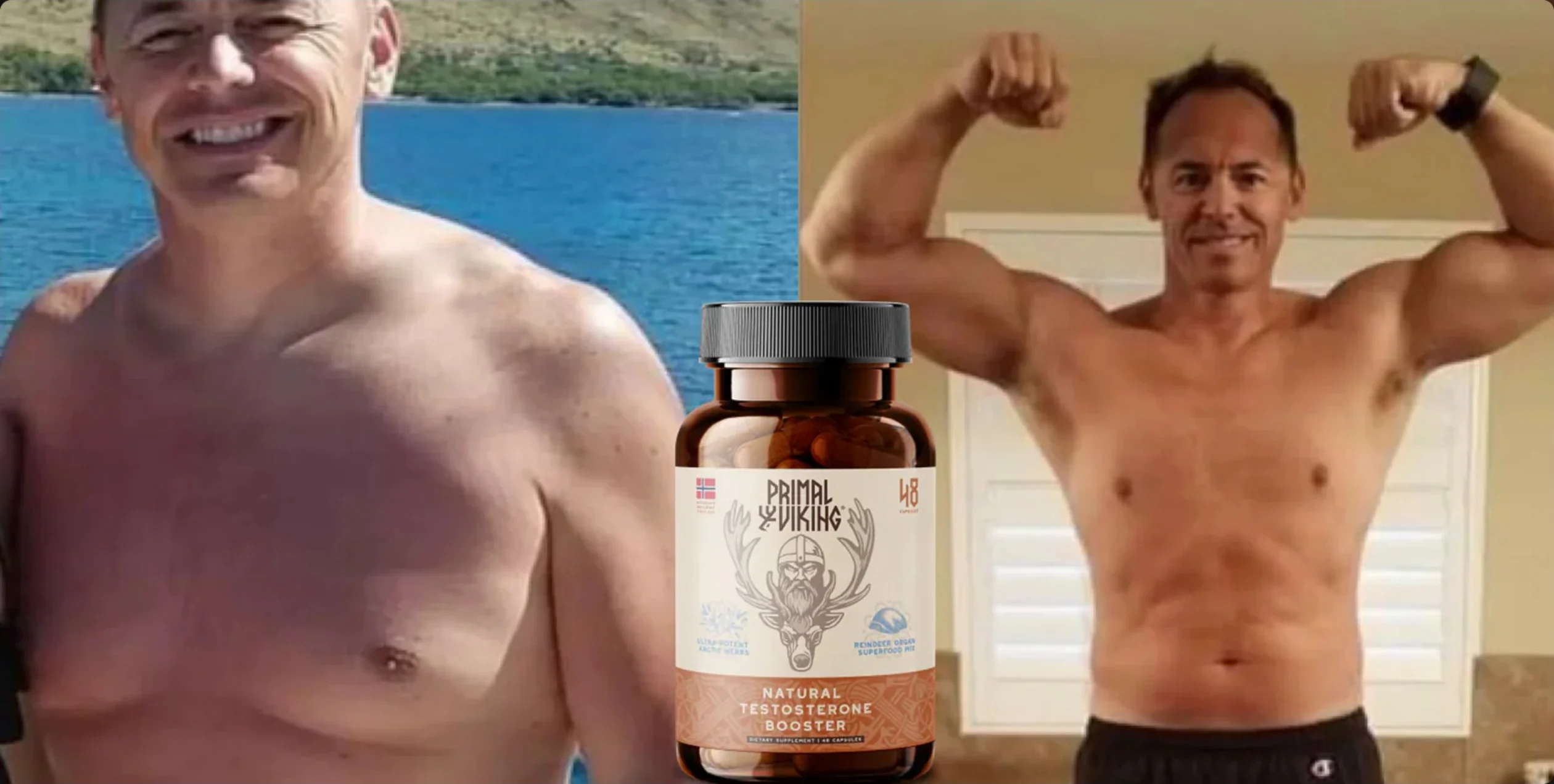 Antes y después con MAX Men